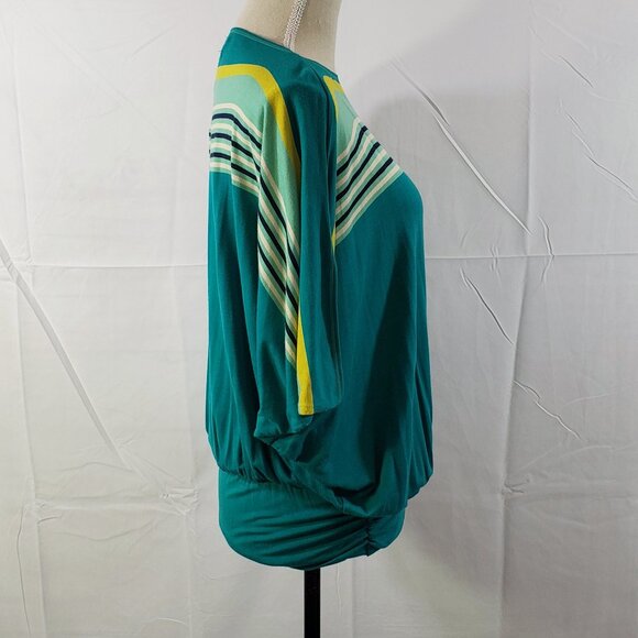 Max Studio Specialty SABINA Women’s Ribbed Waist Soft Draped Tunic Top - Medium - Picture 13 of 14